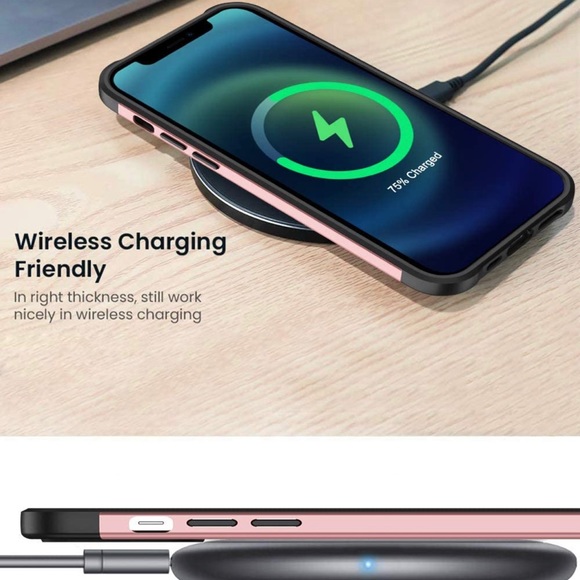 Aedilys Protective Rose Gold Case for iPhone 12 Mini - Picture 7 of 8